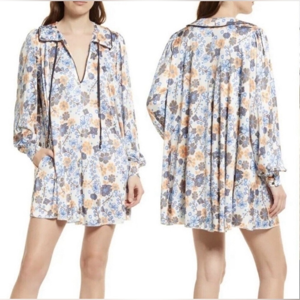 Free People Daisy Jane Dress Light Combo XS NWT
